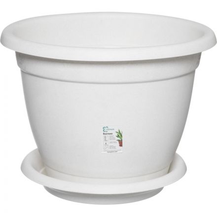 Горшок для цветов Борнео D 430 mm с подставкой №8 мраморный ING42043FМР Горшок для цветов Борнео D 430 mm с подставкой №8 мраморный ING42043FМР