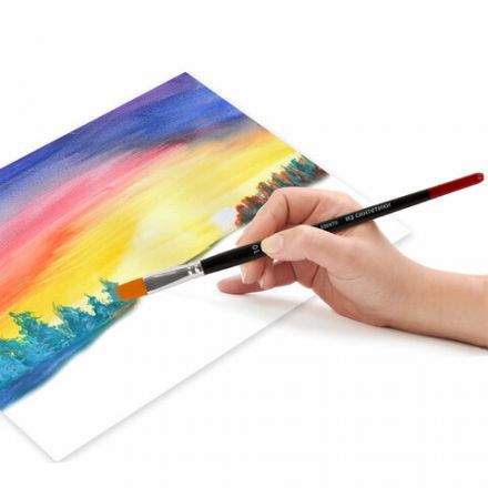 Кисть BRAUBERG синтетика, плоская, №10, 200870 Кисть BRAUBERG синтетика, плоская, №10, 200870