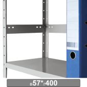 Планка ограничительная к металлическому стеллажу, 400х57 мм, КОМПЛЕКТ 20 шт., К24199520402 Планка ограничительная к металлическому стеллажу, 400х57 мм, КОМПЛЕКТ 20 шт., К24199520402