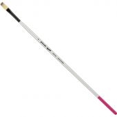 Кисть художественная Комус Арт синтетика средн.жест,плоск.,№6,длинная ручка Кисть художественная Комус Арт синтетика средн.жест,плоск.,№6,длинная ручка