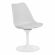 Стул Tetchair TULIP FASHION CHAIR (mod.109), металл/пластик/PU, 55x48x81см, белый / белый