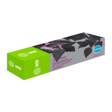 Картридж лазерный CACTUS (CS-CF353A) для HP CLJ M176n/M177fw, пурпурный, ресурс 1000 страниц Картридж лазерный CACTUS (CS-CF353A) для HP CLJ M176n/M177fw, пурпурный, ресурс 1000 страниц