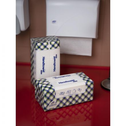 Полотенца бумажные листовые Luscan Professional 2-слойные 200 лист / уп Полотенца бумажные листовые Luscan Professional 2-слойные 200 лист / уп