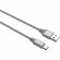 Кабель USB PERO DC-02 Type-C, 3А, 1м, серый