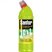 Универсальное чистящее средство SANFOR Универсал лимонная свежесть,1 кг Универсальное чистящее средство SANFOR Универсал лимонная свежесть,1 кг