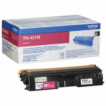 Картридж лазерный BROTHER (TN421M) HLL8260CDW/DCPL8410CDW/MFCL8690CDW, пурпурный, оригинальный, ресурс 1800 страниц Картридж лазерный BROTHER (TN421M) HLL8260CDW/DCPL8410CDW/MFCL8690CDW, пурпурный, оригинальный, ресурс 1800 страниц