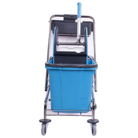 Тележка уборочная, 2 съемных ведра по 25 л, механический отжим, корзина, BRABIX, Турция, 607903 Тележка уборочная, 2 съемных ведра по 25 л, механический отжим, корзина, BRABIX, Турция, 607903