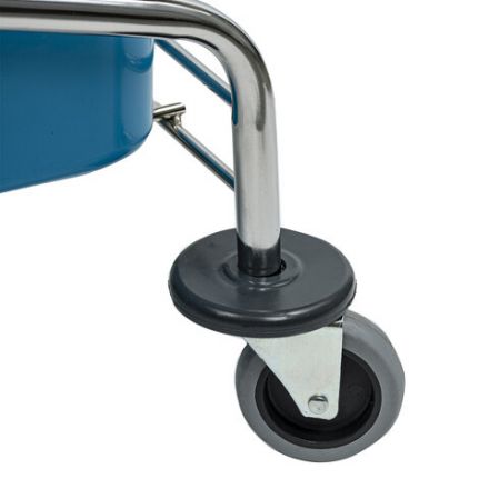 Тележка уборочная, 2 съемных ведра по 25 л, механический отжим, корзина, BRABIX, Турция, 607903 Тележка уборочная, 2 съемных ведра по 25 л, механический отжим, корзина, BRABIX, Турция, 607903