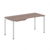 Стол эргономичный XSCET 169(L) Дуб Сонома/Алюминий 1600х900х750 XTEN-S Стол эргономичный XSCET 169(L) Дуб Сонома/Алюминий 1600х900х750 XTEN-S