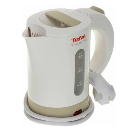 Чайник TEFAL KO120130, 0,5 л, 650 Вт, закрытый нагревательный элемент, пластик, бело-бежевый, 7211001544 Чайник TEFAL KO120130, 0,5 л, 650 Вт, закрытый нагревательный элемент, пластик, бело-бежевый, 7211001544
