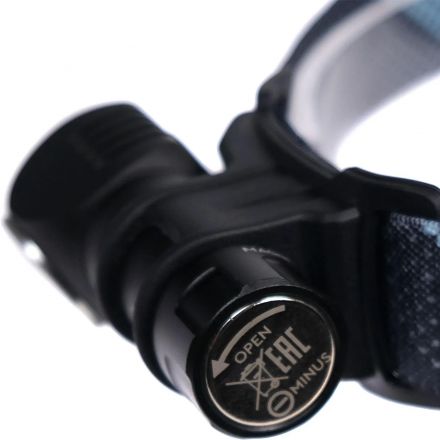 Фонарь EPILSO EPF-200 (карманный, налобный, Luminus SST20 10W, аккум 16340)