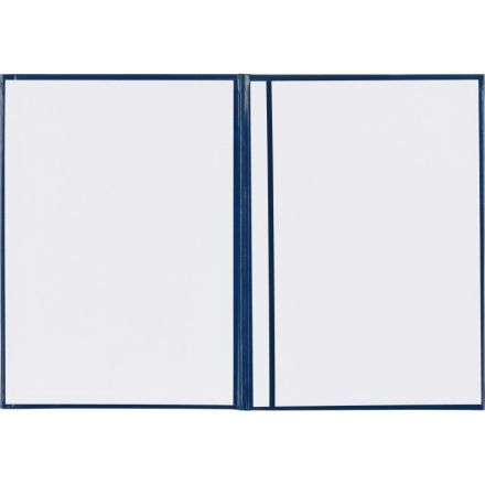 Папка адресная На подпись А4 бумвинил синяя Папка адресная На подпись А4 бумвинил синяя