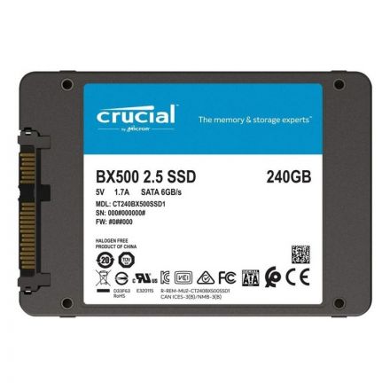 SSD накопитель 240Gb Crucial (CT240BX500SSD1) SSD накопитель 240Gb Crucial (CT240BX500SSD1)