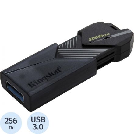 Флеш-память Kingston DataTraveler Exodia Onyx, 256GB USB 3.2 Gen 1 Флеш-память Kingston DataTraveler Exodia Onyx, 256GB USB 3.2 Gen 1