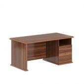 Стол руководителя однотумбовый RDT 168.A(R) Орех Даллас 1600х800х750 RAUT Стол руководителя однотумбовый RDT 168.A(R) Орех Даллас 1600х800х750 RAUT