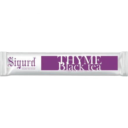Чай в стиках Sigurd Thyme Black черный с Чабрецом 2гx100шт/уп