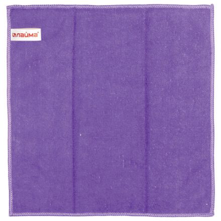 Салфетки из МИКРОФИБРЫ универсальные, стекло, мебель, 30х30 см, КОМПЛЕКТ 3 шт., 200 г/м2, LAIMA, 601258