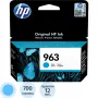 Картридж струйный HP 963 3JA23AE голубой для OJ Pro 9010/9020