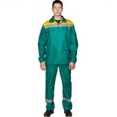 Костюм рабочий летний л05-КБР зелен (р.44-46) 170-176 Костюм рабочий летний л05-КБР зелен (р.44-46) 170-176