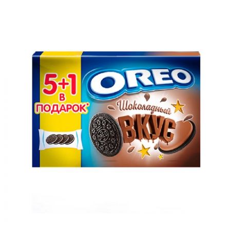 Печенье песочное Oreo с какао и начинкой со вкусом шоколада 228 г Печенье песочное Oreo с какао и начинкой со вкусом шоколада 228 г