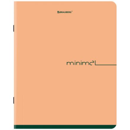 Тетрадь А5, 48 л., BRAUBERG, скоба, клетка, SoftTouch, "Минимал_Цвет", (микс в спайке), 405329 Тетрадь А5, 48 л., BRAUBERG, скоба, клетка, SoftTouch, "Минимал_Цвет", (микс в спайке), 405329