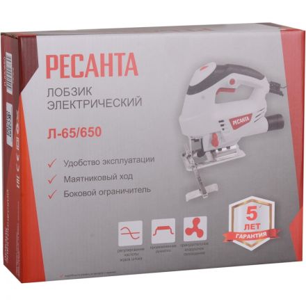 Электролобзик Ресанта Л-65/650 (75/9/2) Электролобзик Ресанта Л-65/650 (75/9/2)