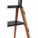 Стойка интерьерная Uniteki STB008WOOD с полкой, 32-65, телескопическая