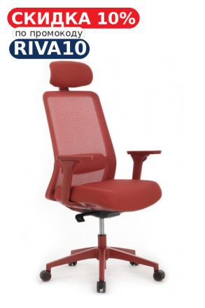 Кресло Ворк W-218C RED Красный