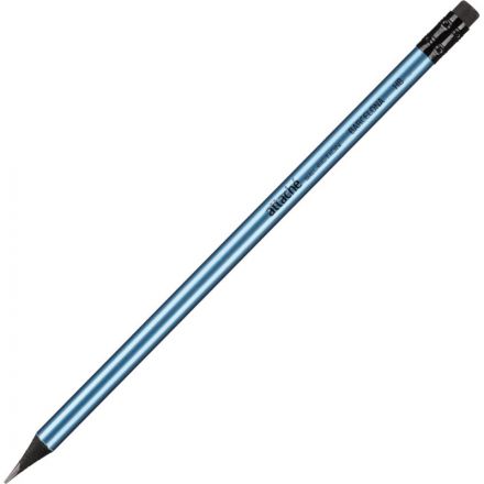 Карандаш чернографитный Attache Selection Барселона HB заточенный с ластиком (золотистый корпус)