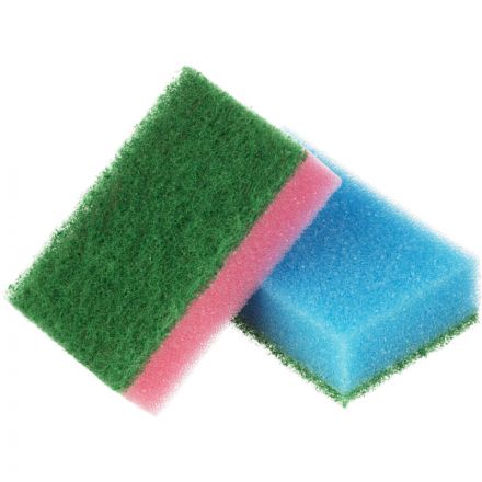 Губки для мытья посуды Paclan Practi поролоновые 50х80 мм 10 штук в упаковке Губки для мытья посуды Paclan Practi поролоновые 50х80 мм 10 штук в упаковке