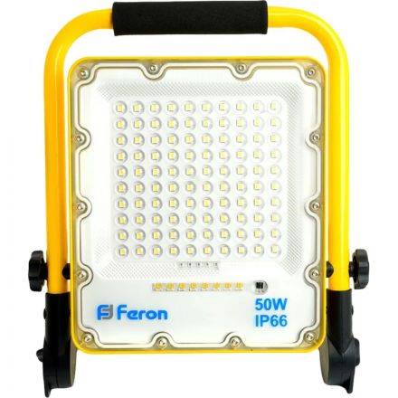 Прожектор светодиодный Feron LL-951 переносной с з/у IP66 50W 6400K (48676) Прожектор светодиодный Feron LL-951 переносной с з/у IP66 50W 6400K (48676)