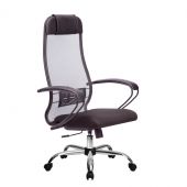 Кресло Метта комплект 11 серое, хром