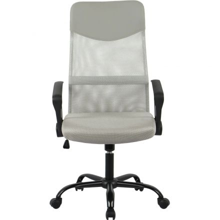 Кресло BN_Hg_EChair-588 TTW сетка/ткань/кожзам бежевый хром Кресло BN_Hg_EChair-588 TTW сетка/ткань/кожзам бежевый хром