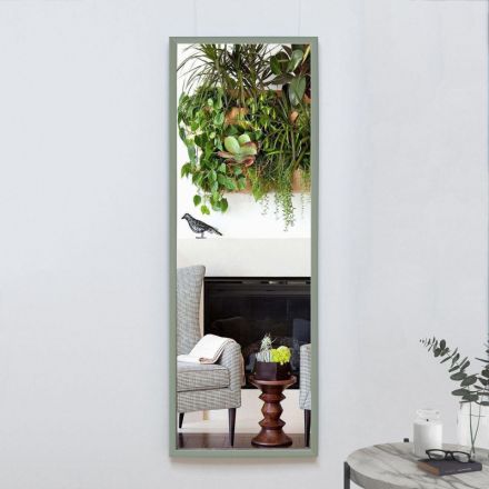 Зеркало МИР_Комус Мебель в раме ПЛС 400/1200 (КС365009020) зеленый Зеркало МИР_Комус Мебель в раме ПЛС 400/1200 (КС365009020) зеленый