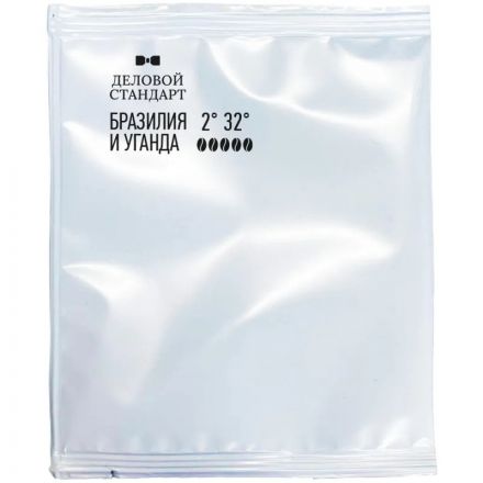 Кофе молотый в дрип-пакетах Деловой Стандарт Brazil/Uganda, 10грx5шт/уп