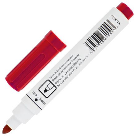 Маркер стираемый для белой доски КРАСНЫЙ, CENTROPEN "Dry-Wipe", 2,5 мм, 8559, 5 8559 0104 Маркер стираемый для белой доски КРАСНЫЙ, CENTROPEN "Dry-Wipe", 2,5 мм, 8559, 5 8559 0104