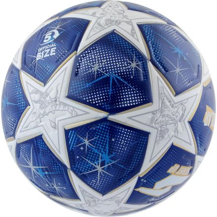 Мяч футбольный Start Up Solar white/blue, р5, пу, 371783