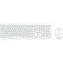 Набор клавиатура+мышь Smartbuy мультимедийный, белый (SBC-666395AG-W)