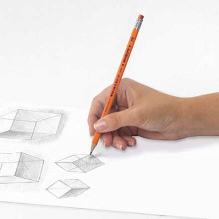 Карандаш чернографитный ЮНЛАНДИЯ, 1 шт., "Неончики", НВ, корпус ассорти, с резинкой, 181589 Карандаш чернографитный ЮНЛАНДИЯ, 1 шт., "Неончики", НВ, корпус ассорти, с резинкой, 181589