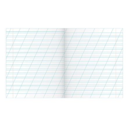 Тетрадь ЗЕЛЁНАЯ обложка 12 л., косая линия с полями, офсет, "ПЗБМ", 19971 Тетрадь ЗЕЛЁНАЯ обложка 12 л., косая линия с полями, офсет, "ПЗБМ", 19971