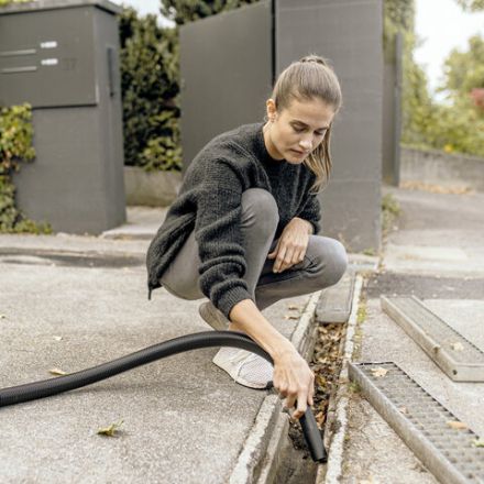 Пылесос хозяйственный KARCHER WD 2 Plus, мусоросборник 12 л, мощность 1000 Вт, желтый, 1.628-000.0
