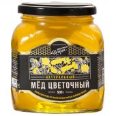 Мед Медовые Вечера Цветочный натуральный, стекло, 500г