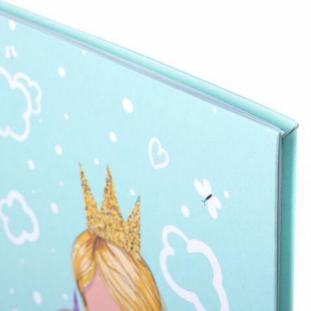 Дневник 1-4 класс 48 л., гибкая обложка, ЮНЛАНДИЯ, выборочный лак, с подсказом, "Little Princess", 106344