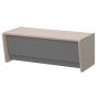Стол IN FREGAT рук-ля 129S003 Ш2000 дуб сканд/базальт