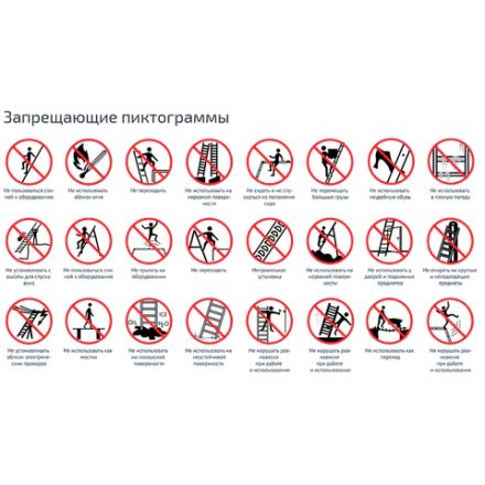 Стремянка алюминиевая 5 ступеней, высота площадки 1,04м, дуга безопасности 0,6м, площадка 26х26см, до 150кг, вес 4кг, НОВАЯ ВЫСОТА, 1110105