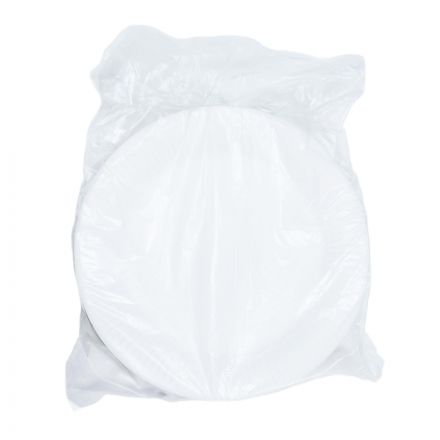 Тарелка одноразовая бум. 17см, белая, НМ-190 500шт/кор Тарелка одноразовая бум. 17см, белая, НМ-190 500шт/кор