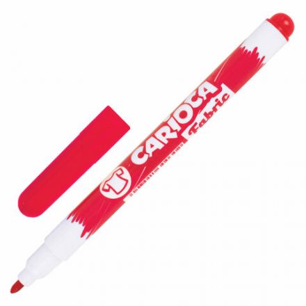 Маркеры для ткани CARIOCA (Италия) "Fabric", 10 цветов, круглый наконечник 2,6 мм, 42909 Маркеры для ткани CARIOCA (Италия) "Fabric", 10 цветов, круглый наконечник 2,6 мм, 42909