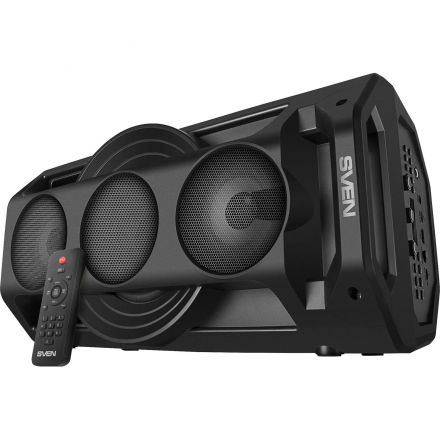 Акустическая система Sven PS-680, 2x32.5Вт, FM/USB/microSD, LED пульт,аккум