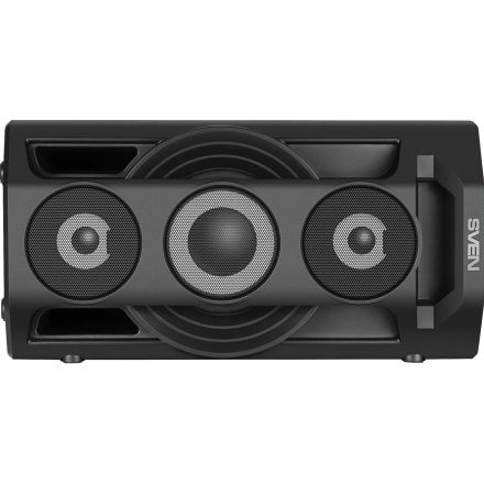 Акустическая система Sven PS-680, 2x32.5Вт, FM/USB/microSD, LED пульт,аккум