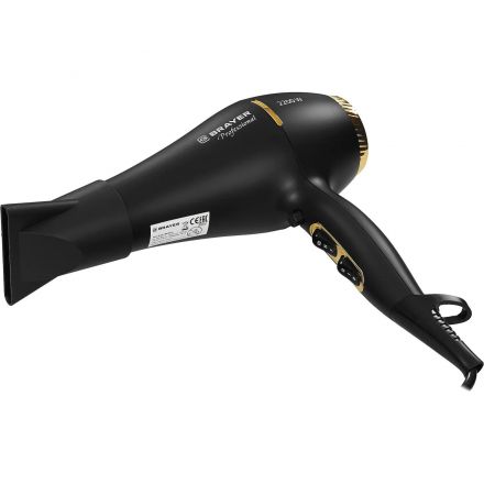Фен BRAYER (BR3010) 2200 Вт, АС мотор, 2 cкор, 3 темп Фен BRAYER (BR3010) 2200 Вт, АС мотор, 2 cкор, 3 темп